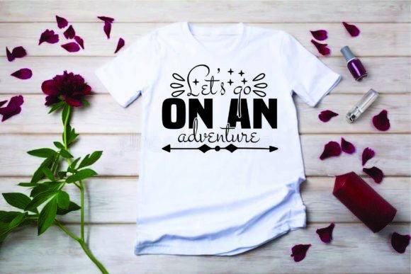 Adventure Quote Design, Let’s Go on an Adventure