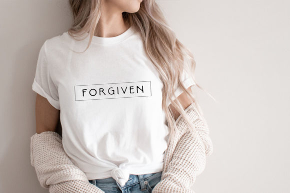 Forgiven Svg Christian Design Quote