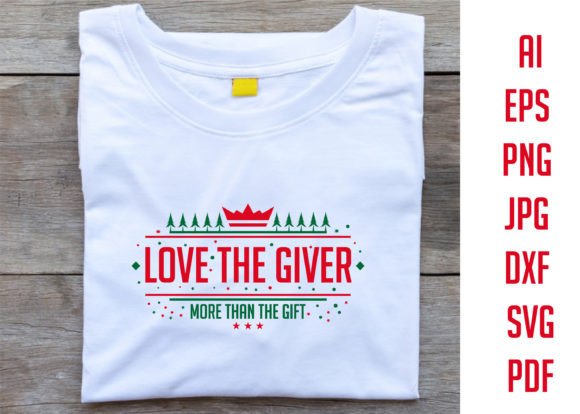 Lover the Giver Christmas T-shirt Design Review