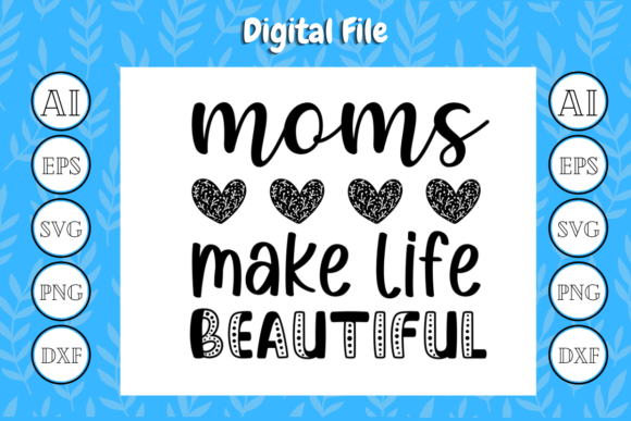 Mother Quote Coloring Page SVG