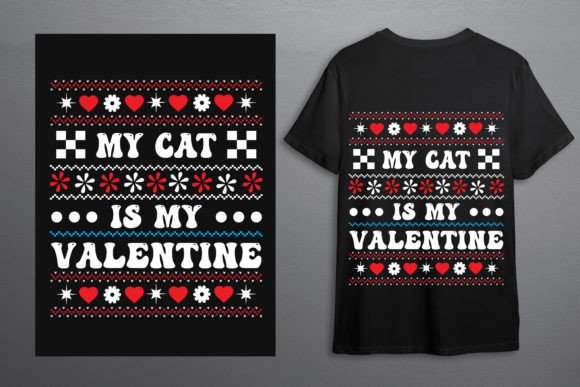 MY CAT is MY Valentine - A Thoughtful Embroidery Design for Real Projects