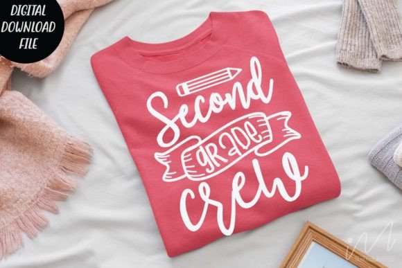Second Grade Crew Svg Review
