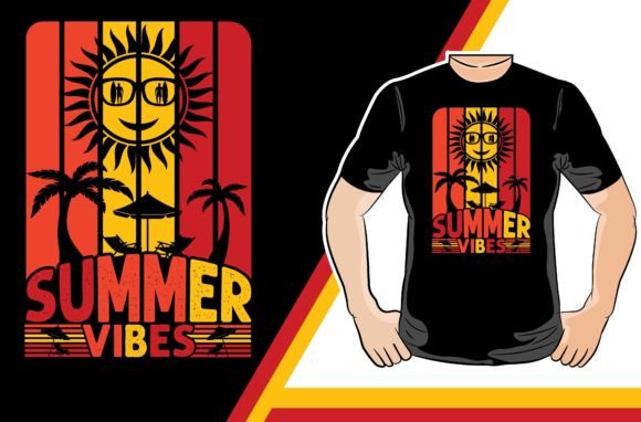 Summer Vibe T-shirt Design Review